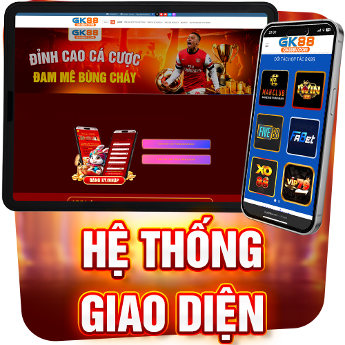 Hệ thống giao diện gk88